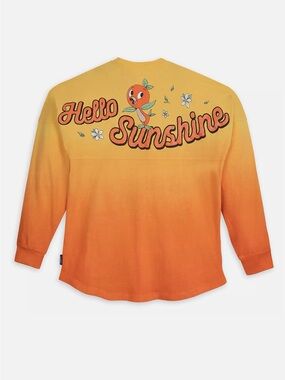 Disney Parks EPCOT Flower & Garden Festival Orange Bird Spirit Jersey Size XS